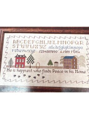 The Needl Love Company Greenwillow Sampler Cross Stitch Pattern